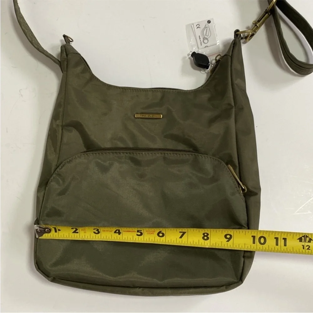 Travelon Anti-Theft Classic Essential Messenger Crossbody Bag - Picture 13 of 16
